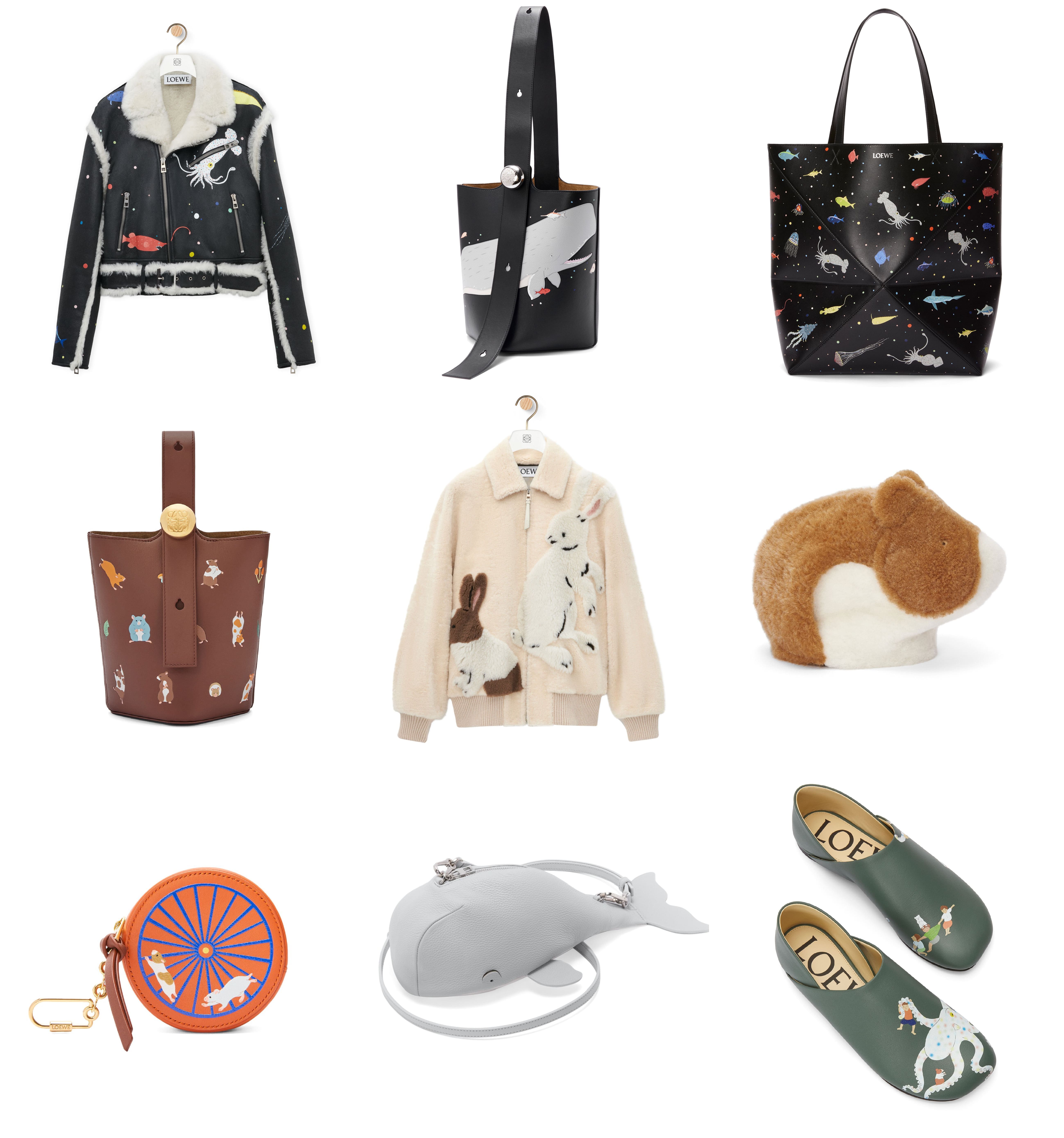 로에베와 수나 후지타 협업 컬렉션